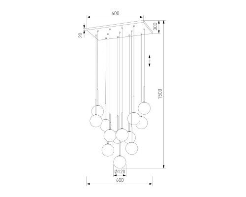 Подвесная люстра TK Lighting 10079 Martin Подвесная люстра TK Lighting 10079 Martin
