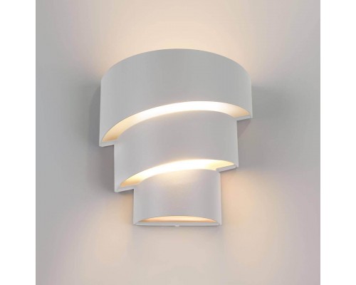 Уличный настенный светодиодный светильник Elektrostandard 1535 Techno LED Helix белый a039957 Уличный настенный светодиодный светильник Elektrostandard 1535 Techno LED Helix белый a039957