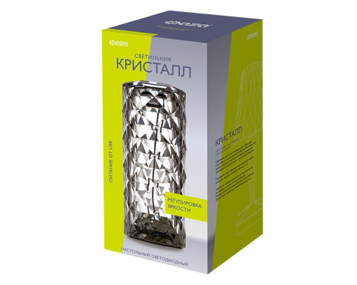Настольная лампа ФАZA Кристалл CTL3-USB-cl Настольная лампа ФАZA Кристалл CTL3-USB-cl