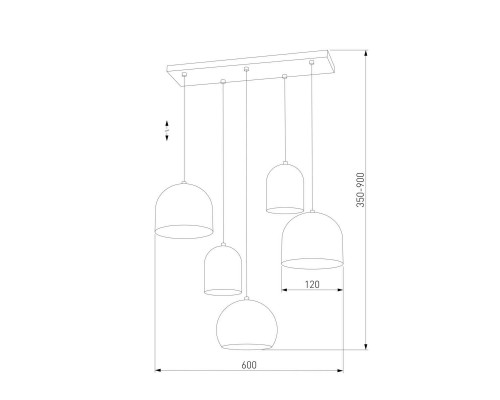Подвесной светильник TK Lighting 6504 Tempre Подвесной светильник TK Lighting 6504 Tempre