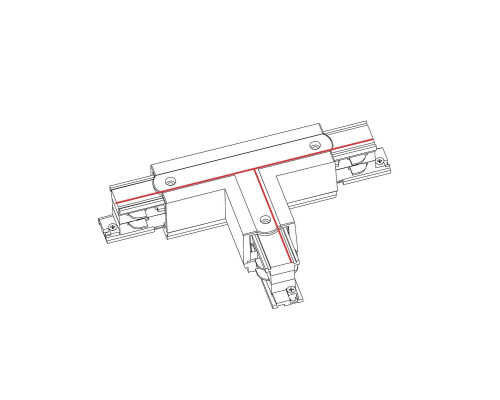 Коннектор T-образный левый 2 Nowodvorski Ctls Power 8236 Коннектор T-образный левый 2 Nowodvorski Ctls Power 8236