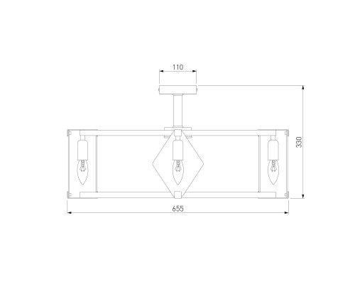 Потолочная люстра Eurosvet Aragon 60126/8 черный Smart Потолочная люстра Eurosvet Aragon 60126/8 черный Smart