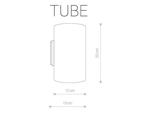 Настенный светильник Nowodvorski Tube 9318