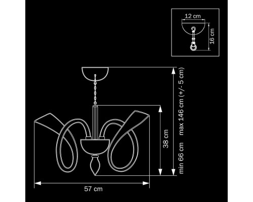 Подвесная люстра Lightstar Stella 892061