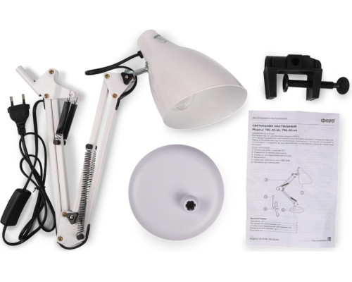 Настольная лампа ФАZA TBL-02- wh Настольная лампа ФАZA TBL-02- wh