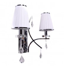 Бра Lumina Deco Glamour LDW 66247-2 WT+CHR