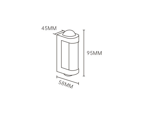 Уличный настенный светодиодный светильник Escada 30006W/01Led Уличный настенный светодиодный светильник Escada 30006W/01Led