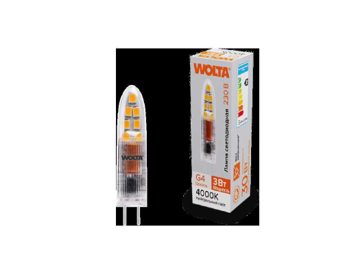 Светодиодная лампа WOLTA WSTD-JC-220V3W4KG4-P Светодиодная лампа WOLTA WSTD-JC-220V3W4KG4-P