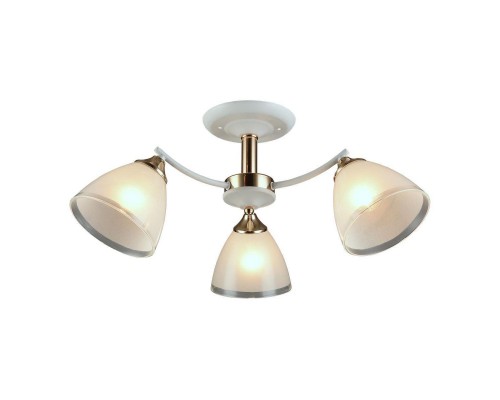 Потолочная люстра IMEX MD.1092-3-S WH+FGD Потолочная люстра IMEX MD.1092-3-S WH+FGD
