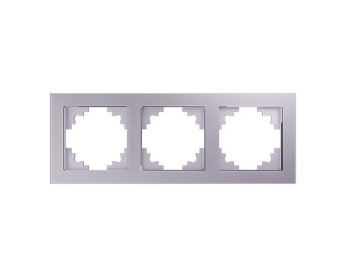 Рамка 3-постовая Stekker Катрин дымчатый GFR00-7003-07 49035 Рамка 3-постовая Stekker Катрин дымчатый GFR00-7003-07 49035