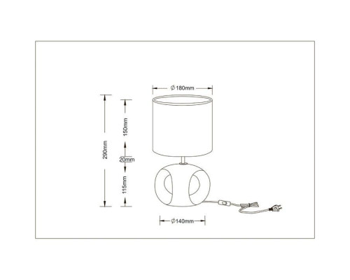 Настольная лампа Arte Lamp Zaurak A5035LT-1CC Настольная лампа Arte Lamp Zaurak A5035LT-1CC