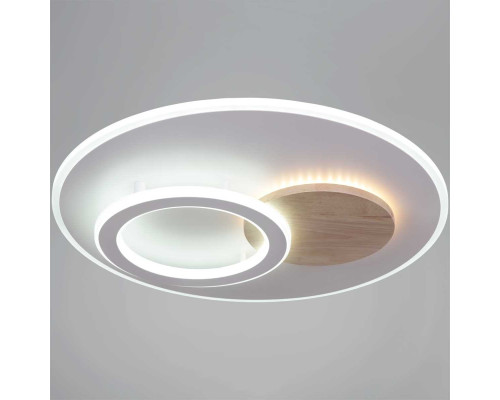 Светильник потолочный Reluce 08000-0.5-450 WH+WOOD Светильник потолочный Reluce 08000-0.5-450 WH+WOOD