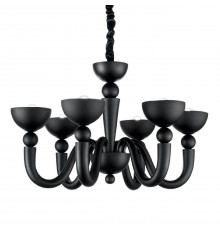 Подвесная люстра Ideal Lux Bon Bon SP6 Nero 140339