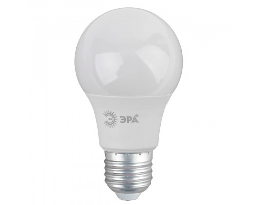 Лампа светодиодная ЭРА E27 15W 4000K матовая A60-15W-840-E27 R Б0046356