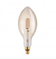 Лампа светодиодная филаментная диммируемая Eglo E27 4,5W 2200K янтарь 110106
