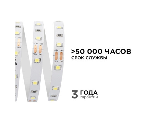 Светодиодная лента Apeyron 4,8W/m 60LED/m 3528SMD холодный белый 5M 00-02 Светодиодная лента Apeyron 4,8W/m 60LED/m 3528SMD холодный белый 5M 00-02