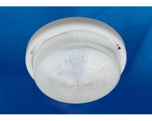 Потолочный светодиодный светильник Uniel ULO-K05B 12W/6000K/R24 IP44 White/Glass UL-00005243