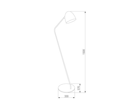 Торшер TK Lighting 5037 Soho Black Торшер TK Lighting 5037 Soho Black