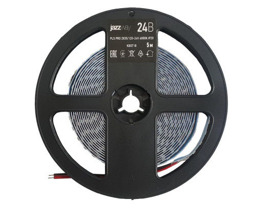 Светодиодная лента Jazzway 18W/m 168Led/m 2835SMD холодный белый 5M 5015777 Светодиодная лента Jazzway 18W/m 168Led/m 2835SMD холодный белый 5M 5015777