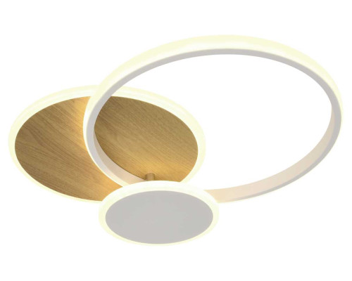 Светильник потолочный светодиодный ЭРА Модерн с ДУ City CLL-1-60-RC WH +Wood Б0069757 Светильник потолочный светодиодный ЭРА Модерн с ДУ City CLL-1-60-RC WH +Wood Б0069757