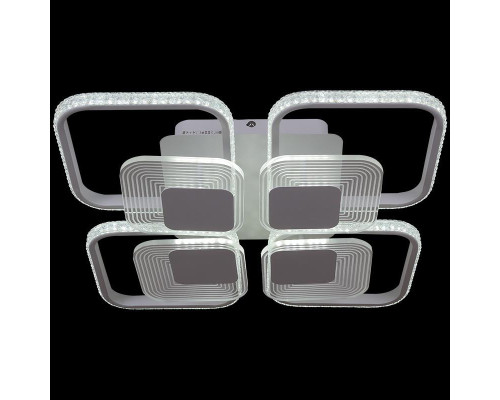 Потолочная светодиодная люстра Reluce 05886-0.3-4+4B WH Потолочная светодиодная люстра Reluce 05886-0.3-4+4B WH