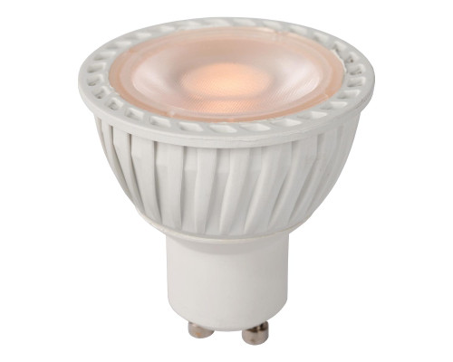 Лампа светодиодная диммируемая Lucide GU10 5W 2200K белая 49010/05/31 Лампа светодиодная диммируемая Lucide GU10 5W 2200K белая 49010/05/31