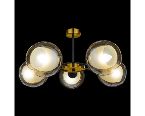 Потолочная люстра 33 ИДЕИ CHN800S.05.17BL.PA-S12AM