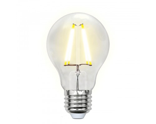 Лампа светодиодная филаментная Uniel E27 8W 3000K прозрачная LED-A60-8W/WW/E27/CL GLA01TR UL-00002210 Лампа светодиодная филаментная Uniel E27 8W 3000K прозрачная LED-A60-8W/WW/E27/CL GLA01TR UL-00002210