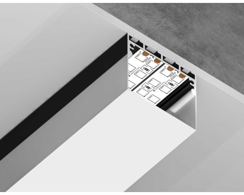 Профиль алюминиевый накладной/подвесной 