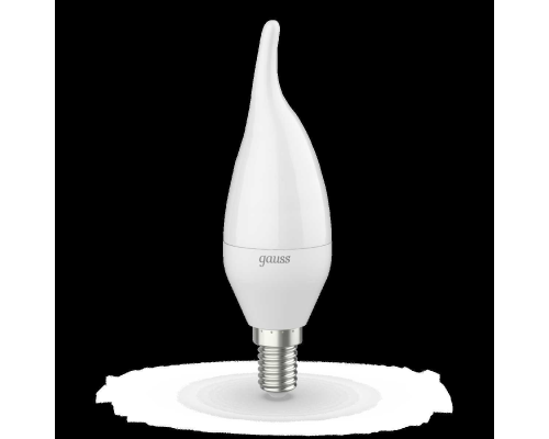 Лампа светодиодная Gauss E14 6.5W 3000K матовая 104101107 Лампа светодиодная Gauss E14 6.5W 3000K матовая 104101107