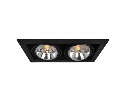 Встраиваемый светильник Arte Lamp Cardani A5935PL-2BK