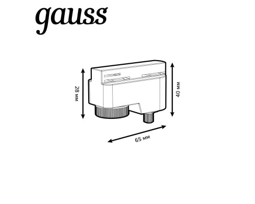 Адаптер универсальный Gauss TR121