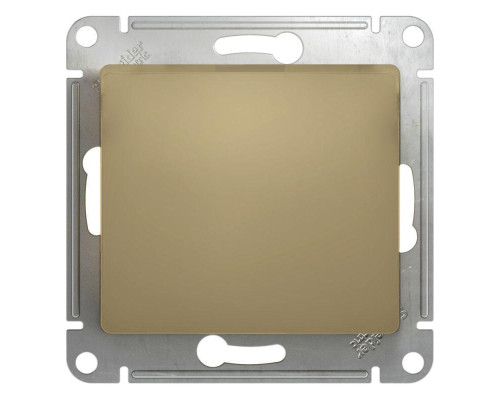 Выключатель одноклавишный Systeme Electric Glossa 10A 250V титан GSL000411 Выключатель одноклавишный Systeme Electric Glossa 10A 250V титан GSL000411