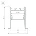 Профиль Arlight SL-Comfort-4551-F-2000 Anod Black 031766