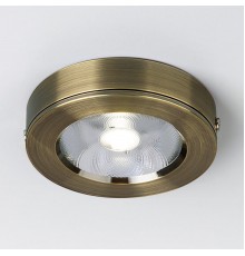 Потолочный светодиодный светильник Elektrostandard DLS030 бронза a052415
