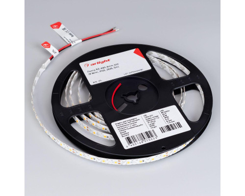Светодиодная лента Arlight 8W/m 80Led/m 2835SMD дневной белый 5M RZ-A80-8mm 24V Day4000 046013 Светодиодная лента Arlight 8W/m 80Led/m 2835SMD дневной белый 5M RZ-A80-8mm 24V Day4000 046013