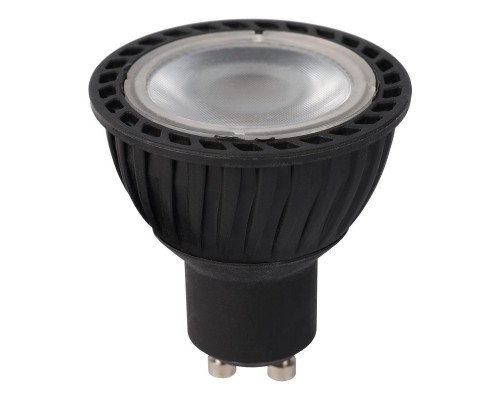 Лампа светодиодная диммируемая Lucide GU10 5W 2200K черная 49010/05/30 Лампа светодиодная диммируемая Lucide GU10 5W 2200K черная 49010/05/30