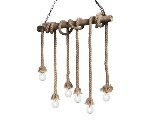 Подвесной светильник Ideal Lux Canapa SP6 134826 Подвесной светильник Ideal Lux Canapa SP6 134826