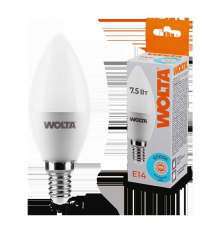 Светодиодная лампа WOLTA 25WC7.5E14