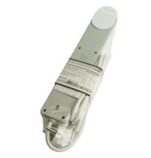Сетевой фильтр 4-местный с/з STEKKER HM20-41-03 3x1мм2, 3 м, серия Optima, белый