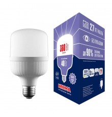 Лампа LED сверхмощная Volpe E27 40W 6500K матовая LED-M80-40W/6500K/E27/FR/NR UL-00006790