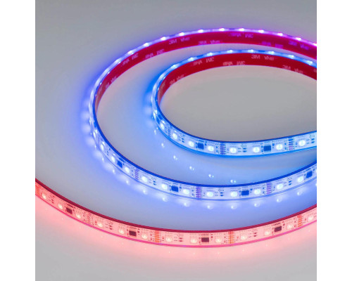 Светодиодная лента герметичная Arlight 14W/m 60LED/m 5060SMD разноцветный 5М DMX-PS-B60-12mm 12V 039605 Светодиодная лента герметичная Arlight 14W/m 60LED/m 5060SMD разноцветный 5М DMX-PS-B60-12mm 12V 039605
