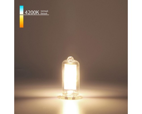 Лампа светодиодная Elektrostandard G9 5W 4200K прозрачная BLG915 a058835