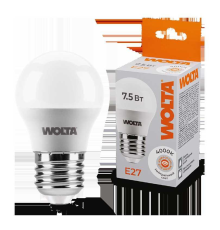 Светодиодная лампа WOLTA 25S45GL7.5E27