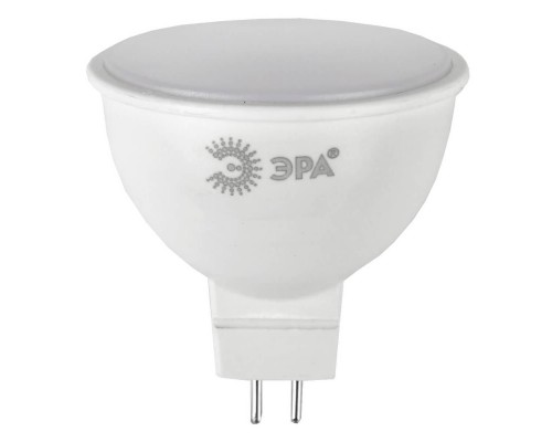 Лампа светодиодная ЭРА GU5.3 12W 4000K матовая LED MR16-12W-840-GU5.3 Б0040888