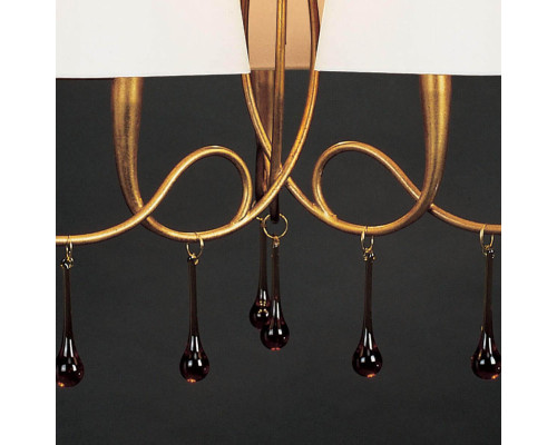 Подвесная люстра Mantra Paola Painted Gold 3540 Подвесная люстра Mantra Paola Painted Gold 3540