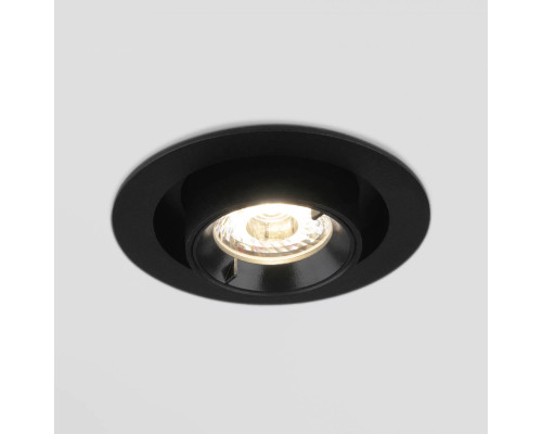 Встраиваемый светодиодный спот Elektrostandard 9917 LED 10W 4200K черный матовый a052449 Встраиваемый светодиодный спот Elektrostandard 9917 LED 10W 4200K черный матовый a052449
