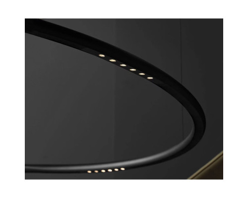 Подвесной светодиодный светильник Italline IT013-6022 black 3000K