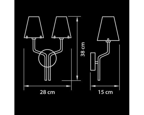 Бра Lightstar Diafano 758622