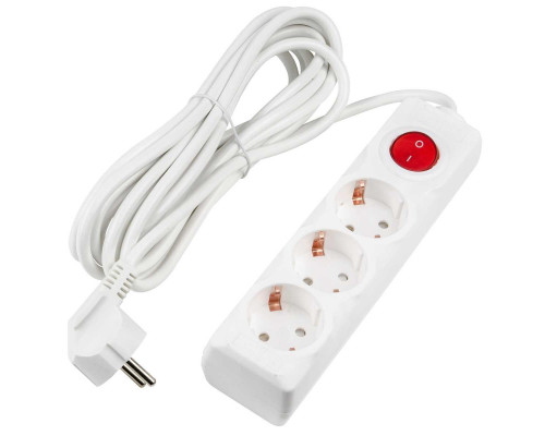 Удлинитель Uniel Ultra 3гн х 5м с/з S-GCU3-5B White UL-00010018 Удлинитель Uniel Ultra 3гн х 5м с/з S-GCU3-5B White UL-00010018